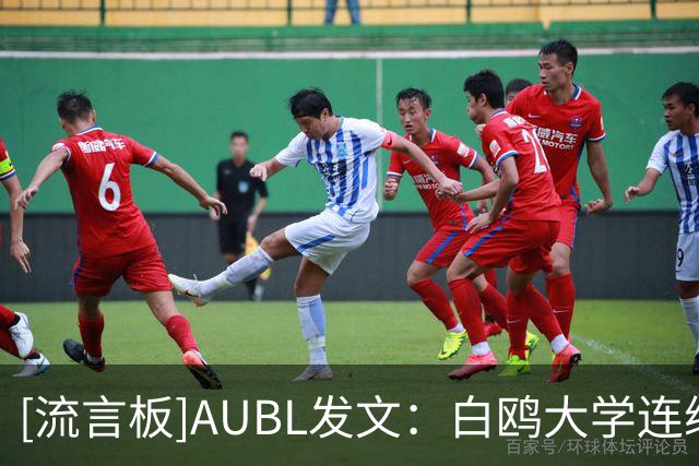 [流言板]AUBL发文：白鸥大学连续两场比赛憾负，小组赛出局